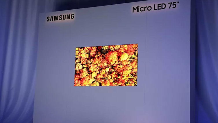 Immagine di Samsung The Wall, il televisore a MicroLED da 219 pollici