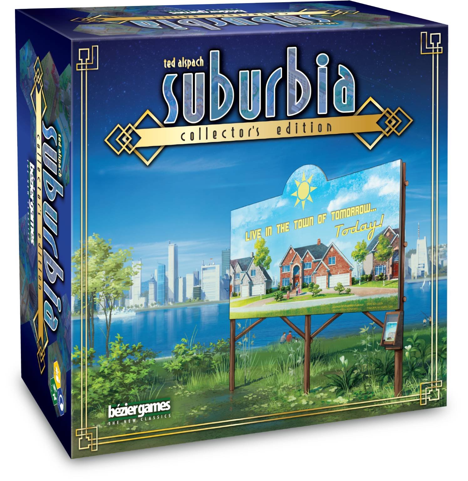 Immagine di Annunciata l'edizione Deluxe del gioco da tavolo Suburbia