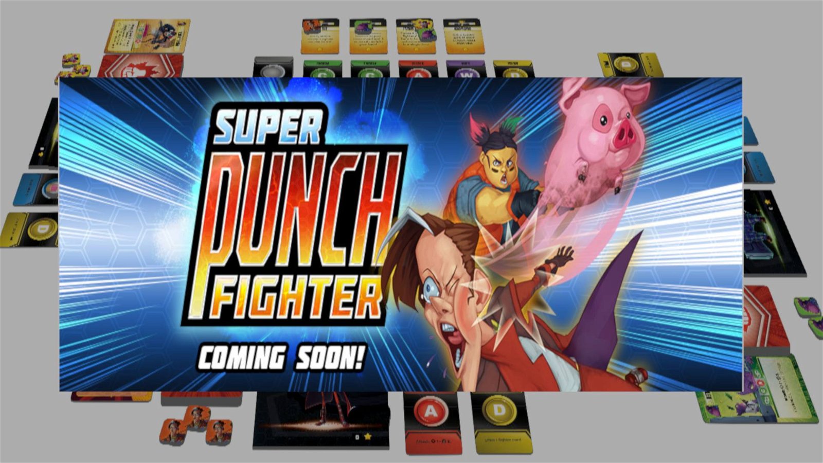 Immagine di Super Punch Fighter: i "picchiaduro" si trasferiscono sul tavolo di casa