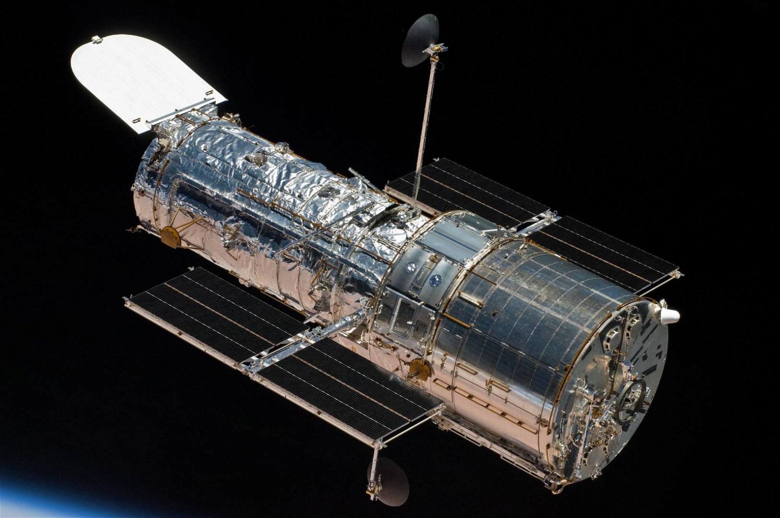 Immagine di Il telescopio spaziale Hubble ci mostra una falsa collisione tra galassie