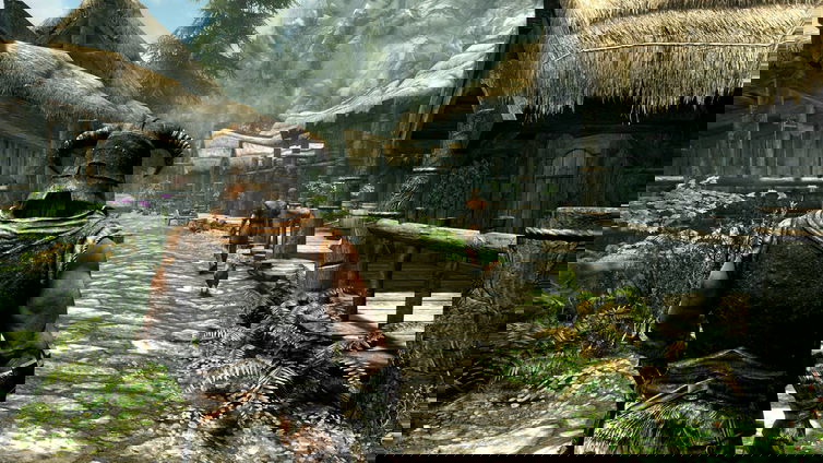 Immagine di Skyrim: Riften trasformata per sbaglio in una città fatta di formaggio