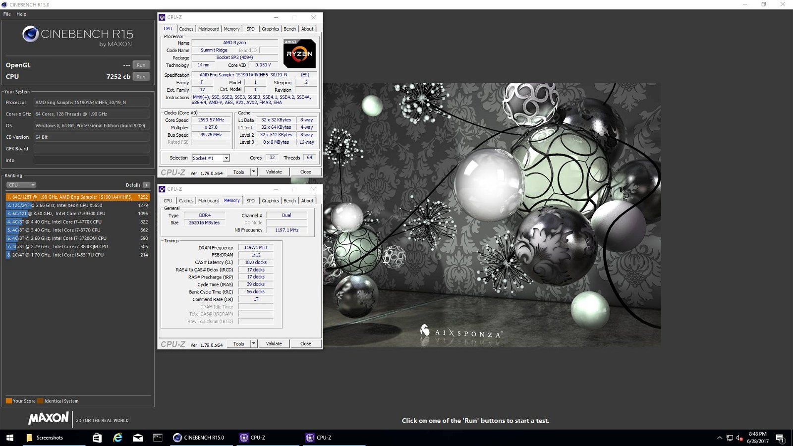 Immagine di Cinebench, una mod mette all'angolo le CPU più recenti