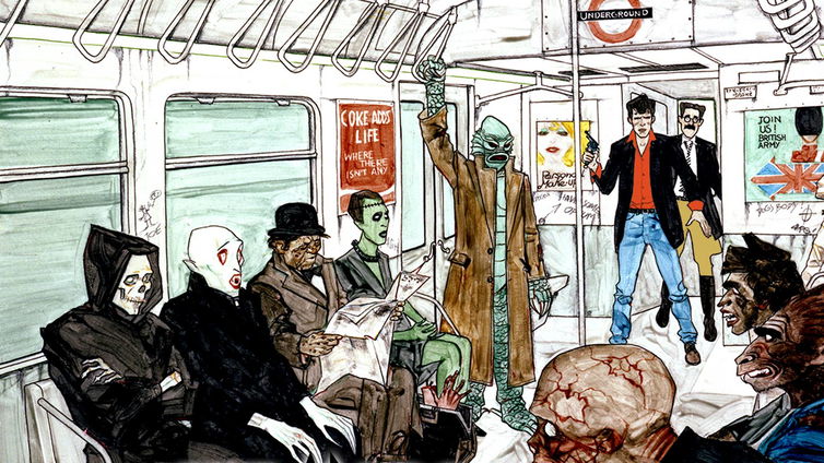 Immagine di Dylan Dog e gli Altri. Quando gli eroi s'incontrano