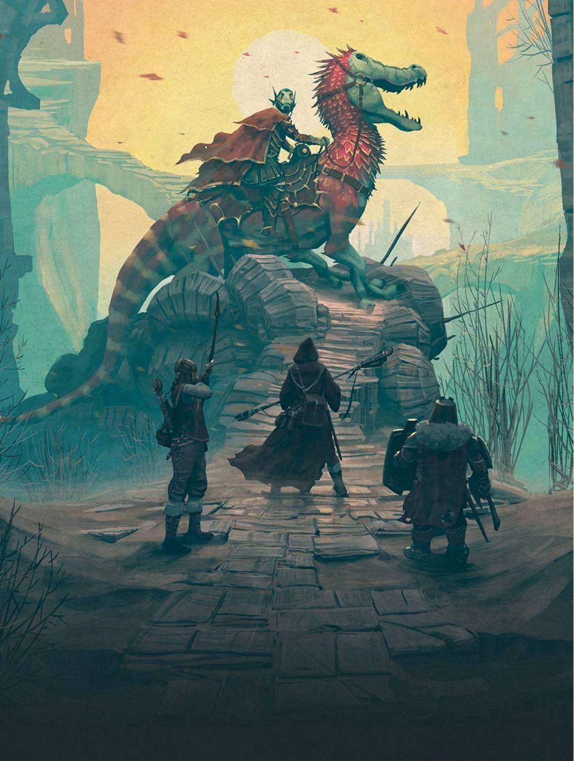 Immagine di Free League Publishing lancia il kickstarter di The Bitter Reach, espansione per Forbidden Lands