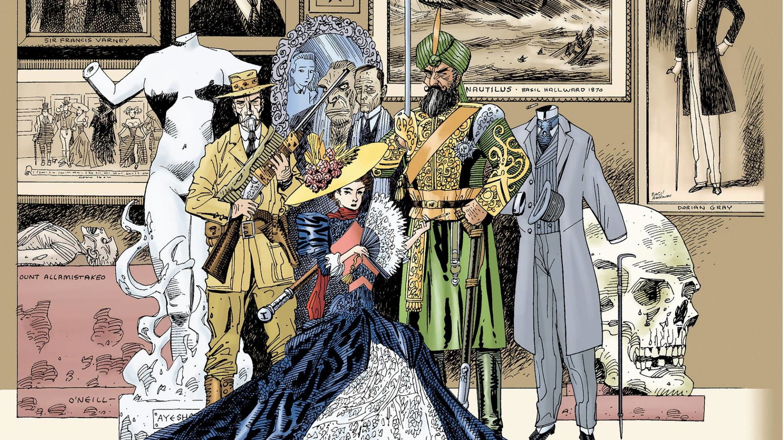 Immagine di Bao ristampa "La Lega degli Straordinari Gentlemen" di Alan Moore e Kevin O'Neill