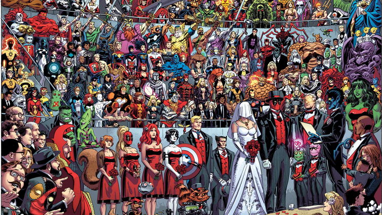 Immagine di Grandi Matrimoni Marvel: un volume perfetto da regalare a S. Valentino