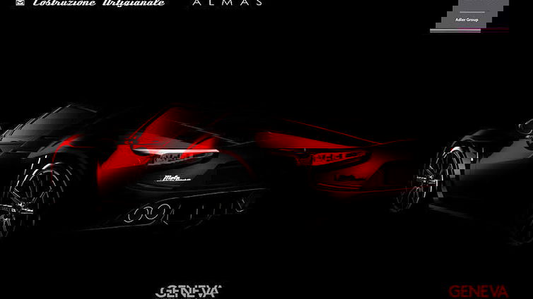 Immagine di Mole Almas: Il teaser della supercar predisposta per il powertrain ad idrogeno