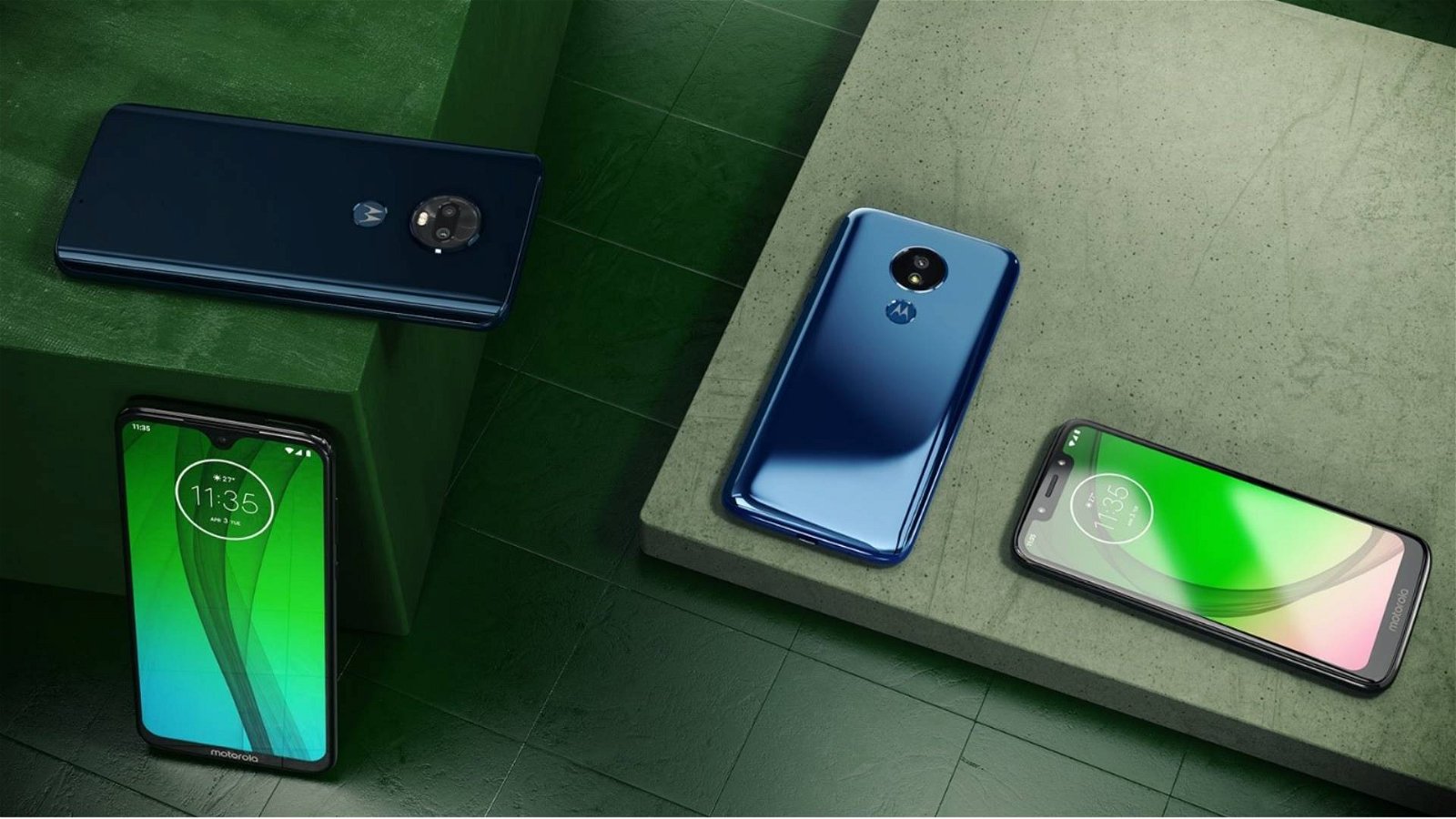 Immagine di Motorola presenta la nuova famiglia di Moto G7: si parte da 189,99 euro