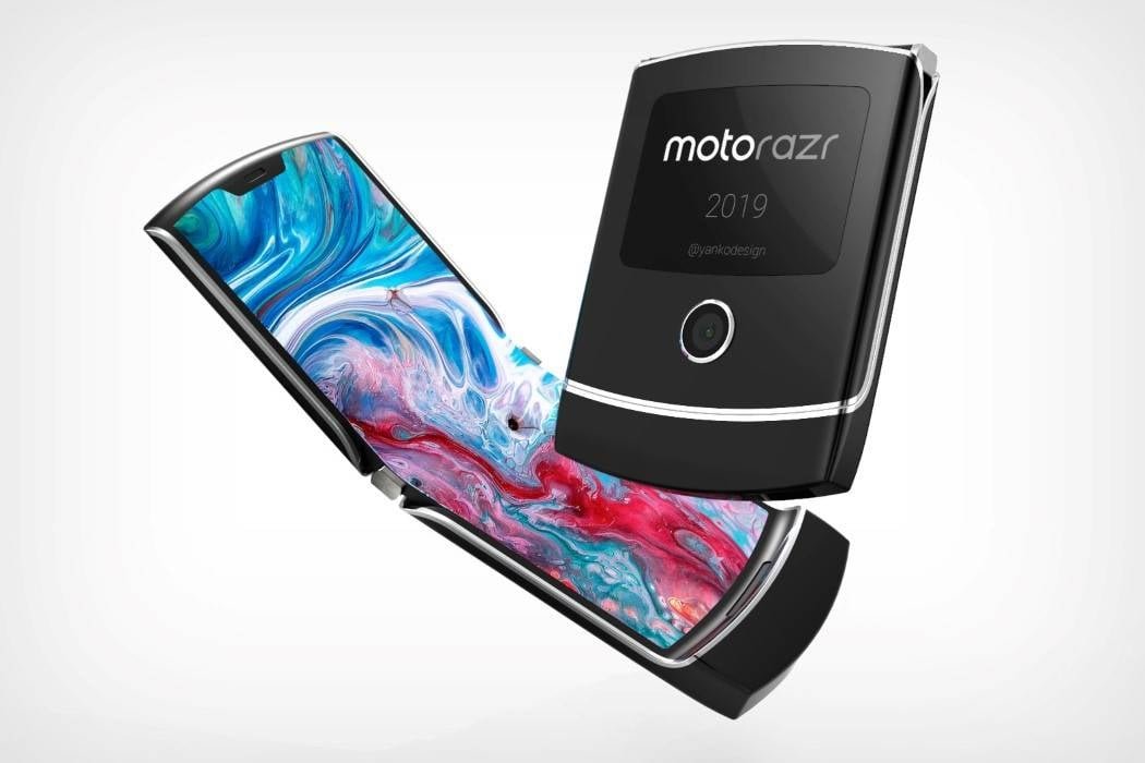 Immagine di Motorola RAZR in arrivo? Lo smartphone pieghevole si mostra in un video