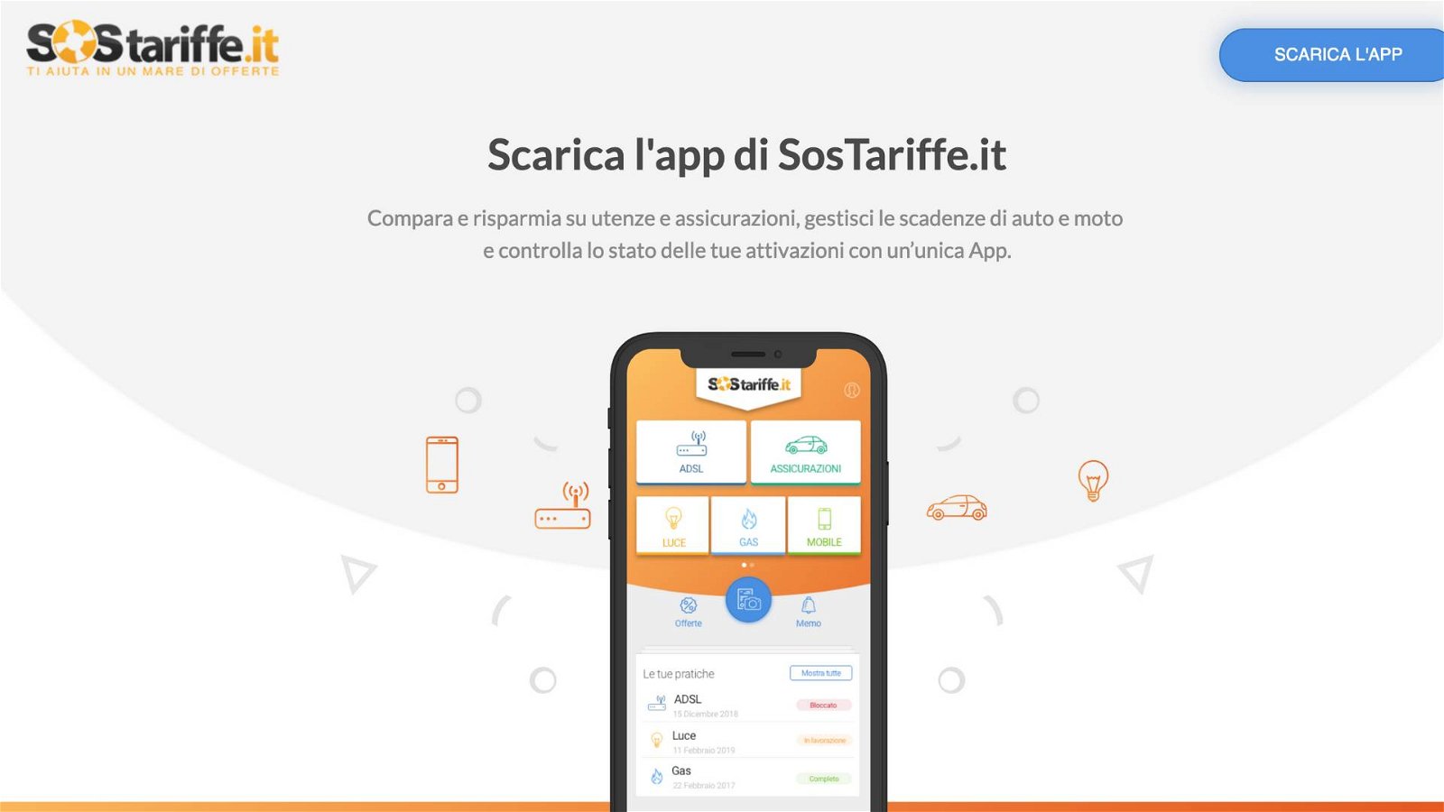 Immagine di SosTariffe.it sbarca su smartphone: ecco l’applicazione per iOS e Android