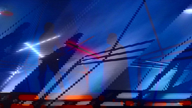 Immagine di Star Wars e spade laser. In Francia il duello è sport ufficiale... e in Italia?
