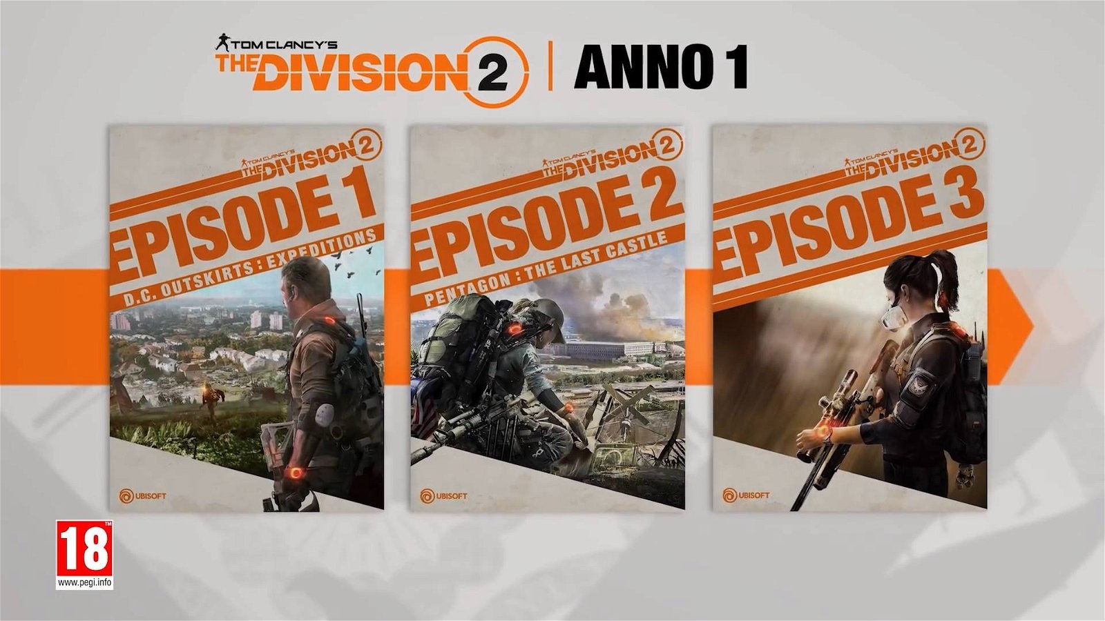 Immagine di The Division 2: disponibile il trailer dell'Anno 1 del gioco Ubisoft