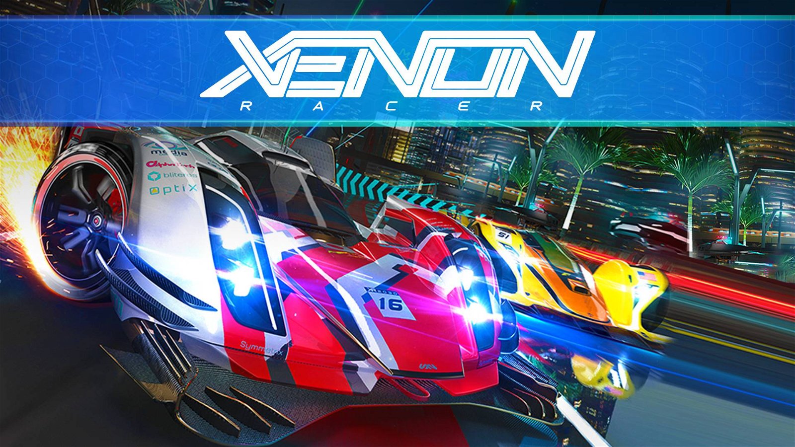 Immagine di Xenon Racer: una collaborazione con l'etichetta canadese Monstercat