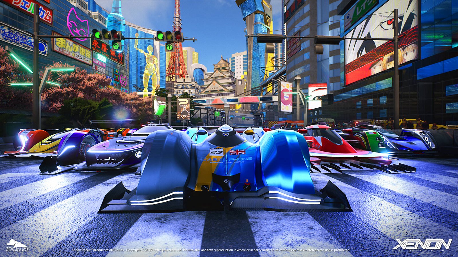 Immagine di Xenon Racer: da oggi disponibile la Open Beta su Steam