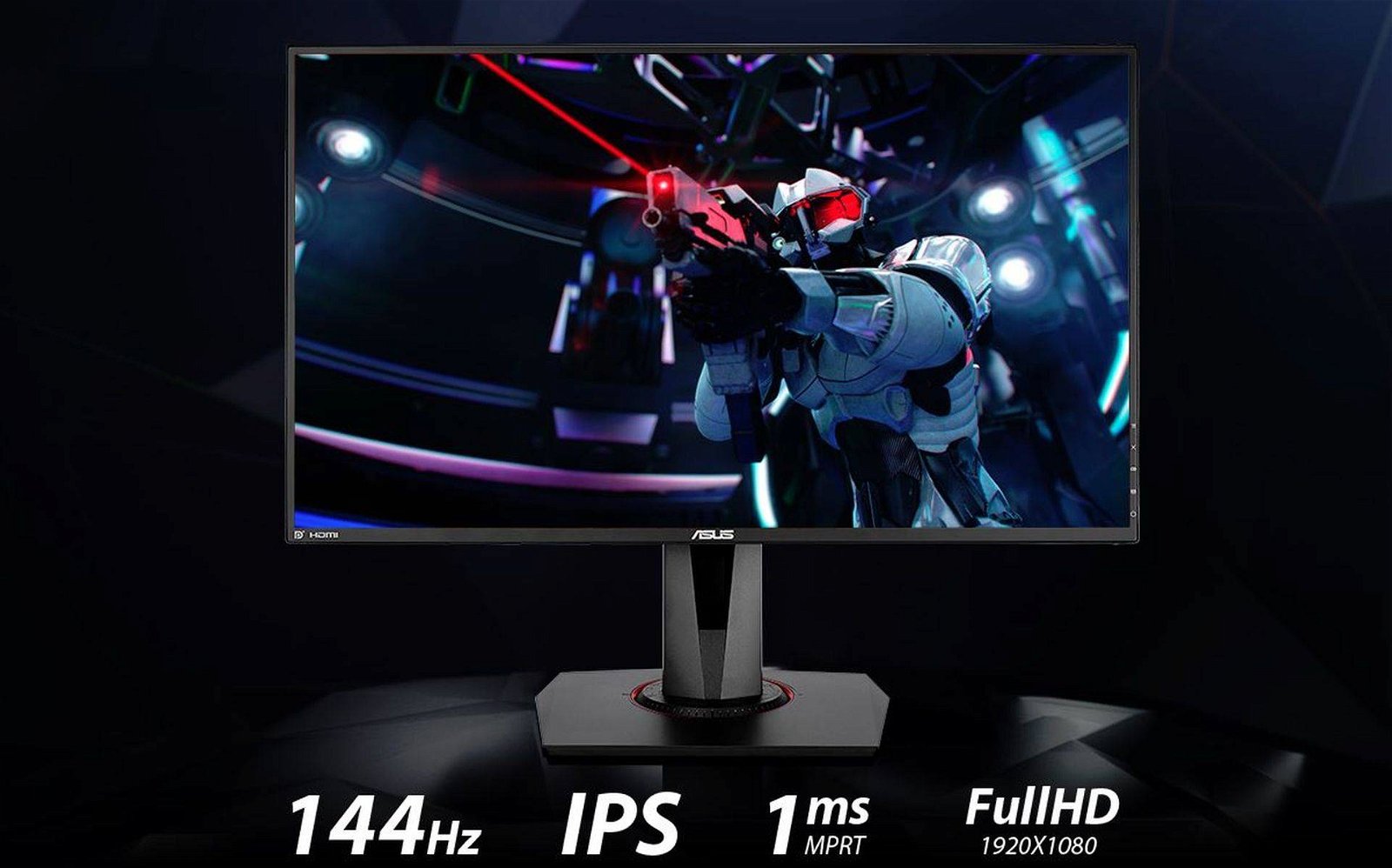 Immagine di Asus VG279Q, nuovo monitor gaming da 27 pollici Full HD a 144 Hz