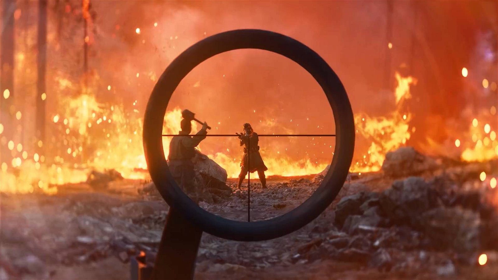 Immagine di Tempesta di Fuoco: la battle royale di Battlefield V si mostra in video