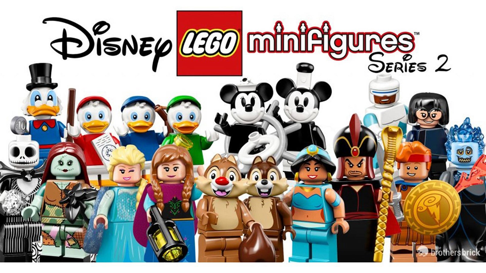 Immagine di LEGO Collectible, rivelata la distribuzione delle figure della seconda serie Disney!