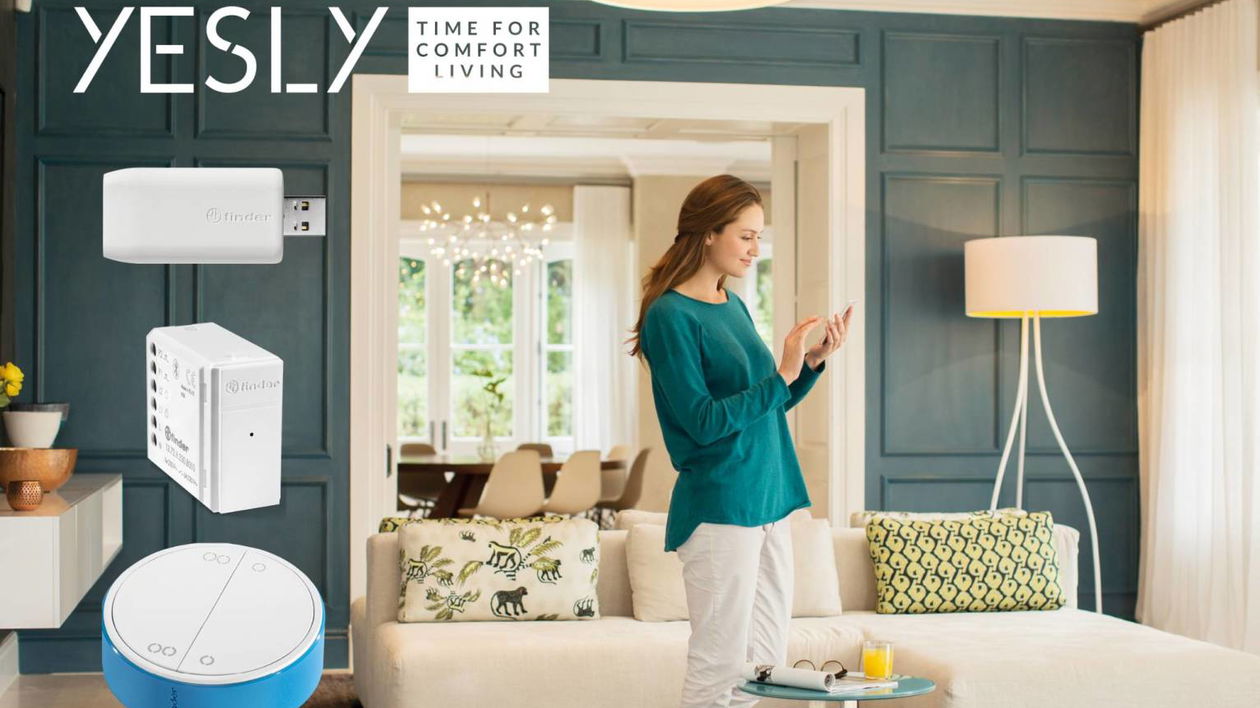 Immagine di Finder Yesly, per una casa smart, semplice e veloce