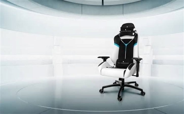 Immagine di Alienware S5000, la prima sedia da gaming dell'azienda statunitense