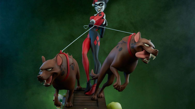 Immagine di Aperti i preorder per la statua di Harley Quinn di Batman: La Serie Animata della Sideshow