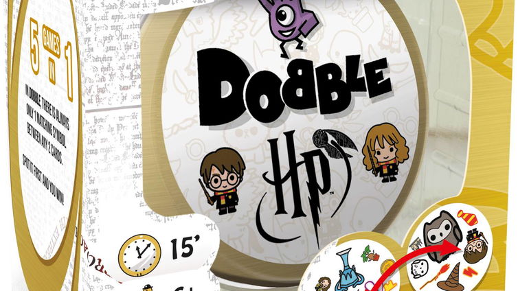 Immagine di Harry Potter Dobble annunciato da Asmodee UK e Warner Bros