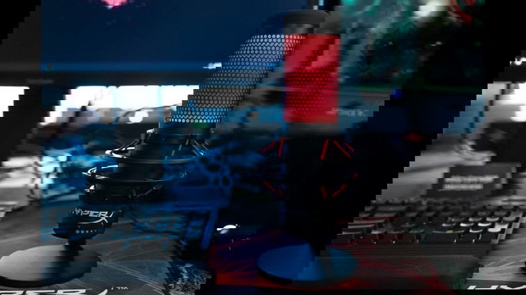 Immagine di HyperX QuadCast, nuovo microfono per streamer e podcaster