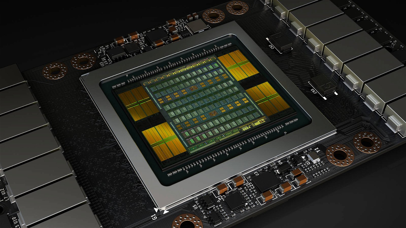 Immagine di Ampere, una GPU Nvidia a 7 nanometri alla GTC 2019?