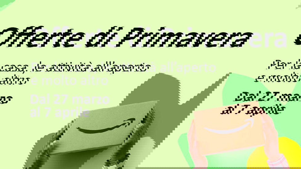 Immagine di Le migliori Offerte di Primavera da Amazon (UPDATE)