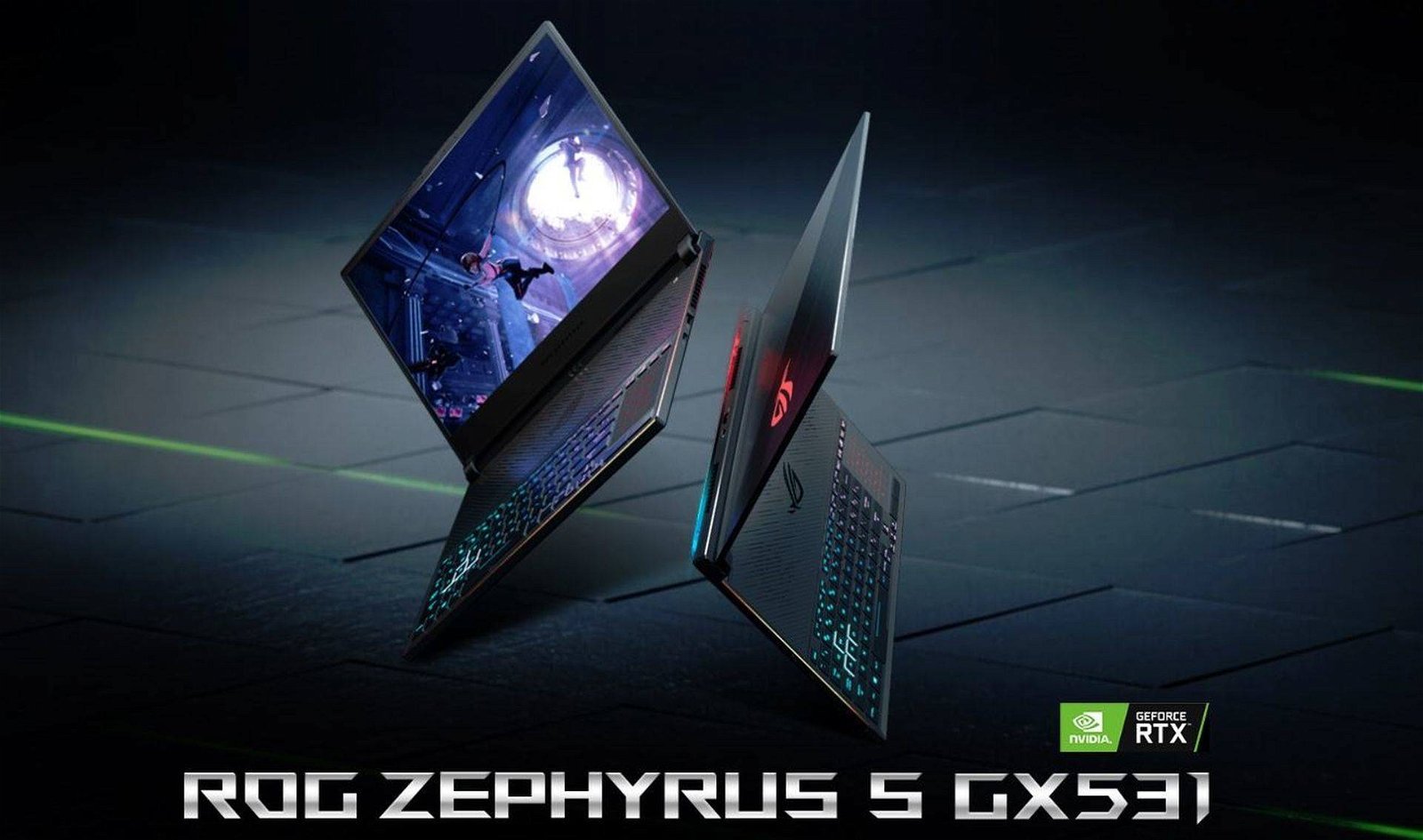 Immagine di Il portatile gaming Asus ROG Zephyrus S (GX531) finalmente in Italia
