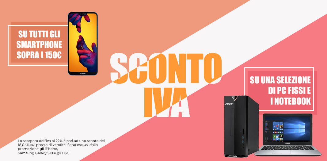 Immagine di Promozione SCONTO IVA su Unieuro, tantissimi smartphone in offerta