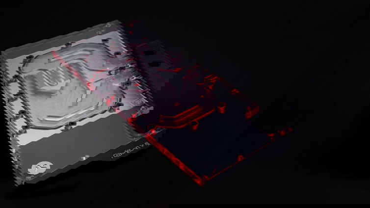 Immagine di Radeon VII, ecco il raffreddamento a liquido di EK