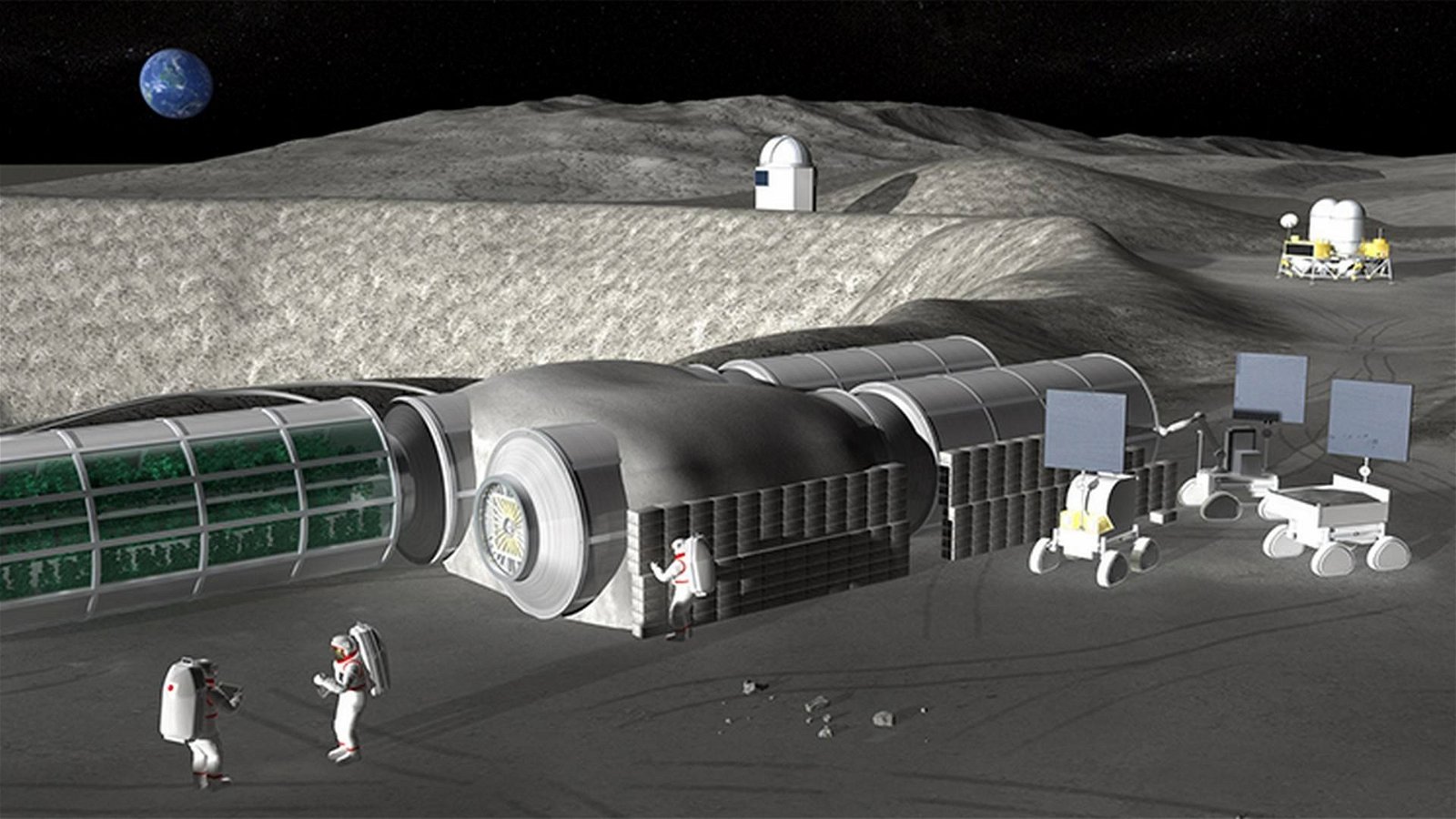Immagine di Costruire basi sulla Luna con mezzi automatizzati, l'esperimento giapponese