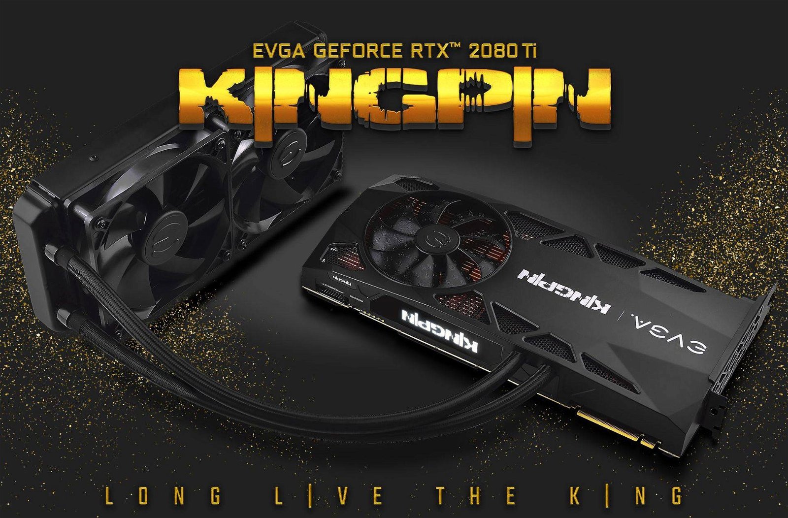 Immagine di EVGA GeForce RTX 2080 Ti KINGPIN disponibile, scheda e prezzo mostruosi