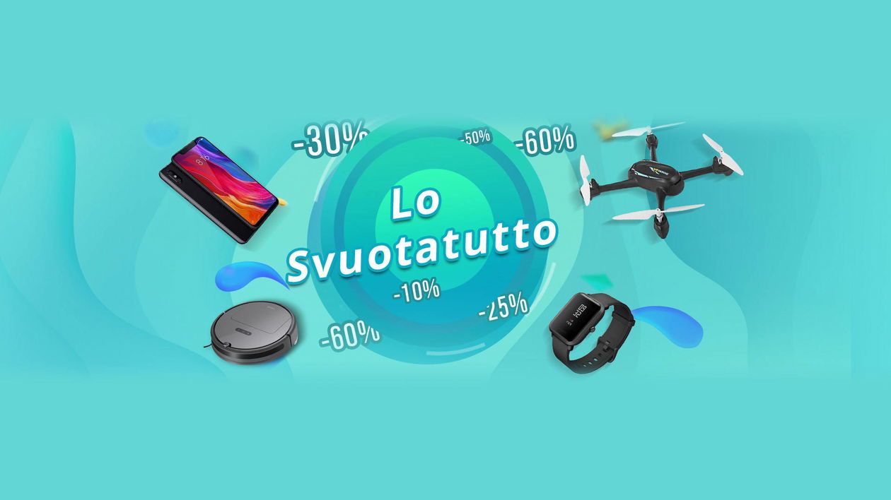 Immagine di Offerte smartphone e non solo per lo svuotatutto di GeekMall
