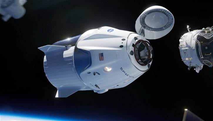 Immagine di NASA e SpaceX: la navicella cargo Dragon decollerà verso la ISS il 1 maggio