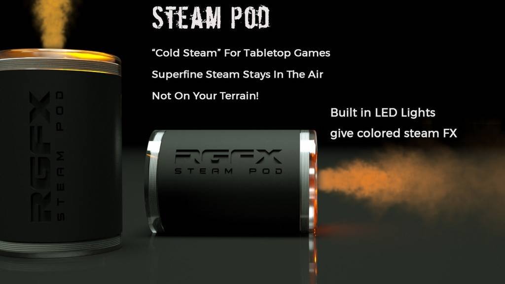 Immagine di Scopriamo lo Steam Pod, un generatore di fumo per giochi da tavolo