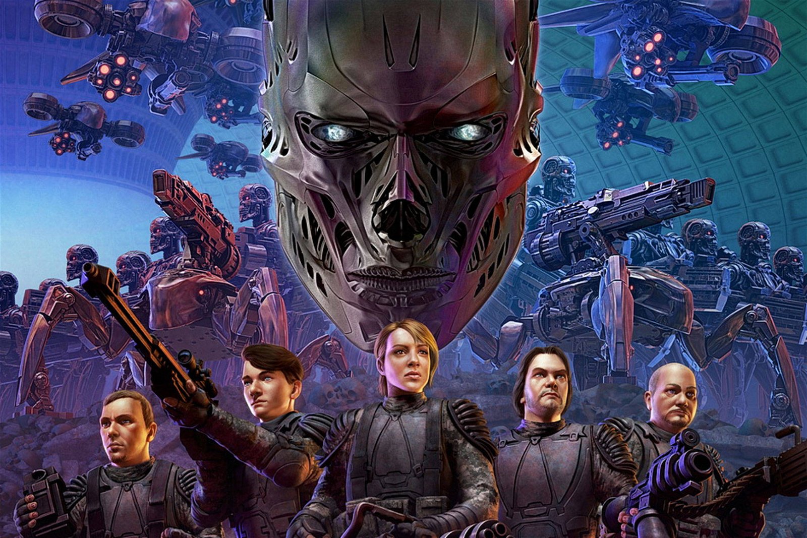 Immagine di Terminator Genisys: Fall of Skynet la prima espansione per il gioco da tavolo di Terminator