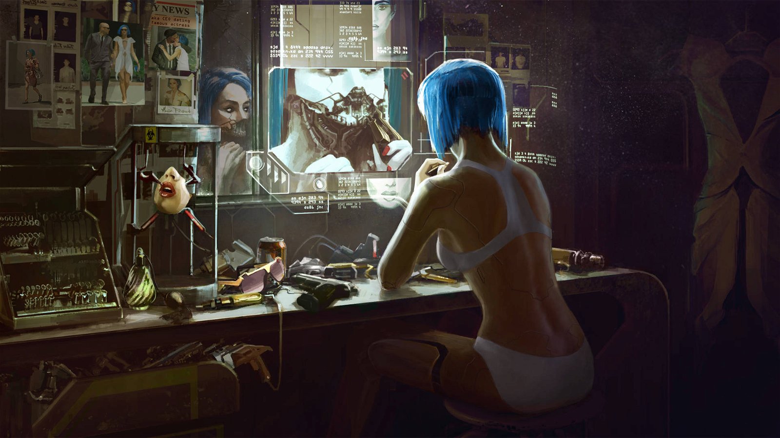 Immagine di Cyberpunk 2077: l'editor non includerà una selezione binaria per il sesso di V