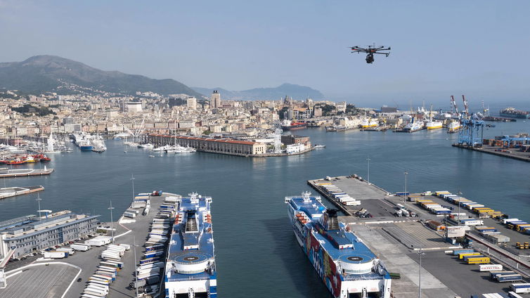 Immagine di Genova 5G, test con droni e rover grazie a TIM ed Ericsson