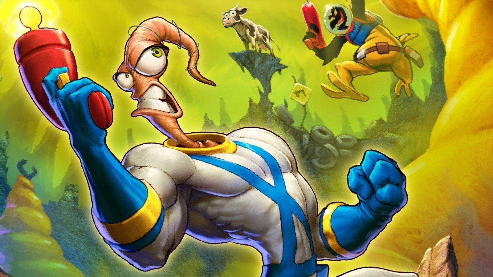 Immagine di Earthworm Jim: annunciato un nuovo capitolo in esclusiva per una nuova console