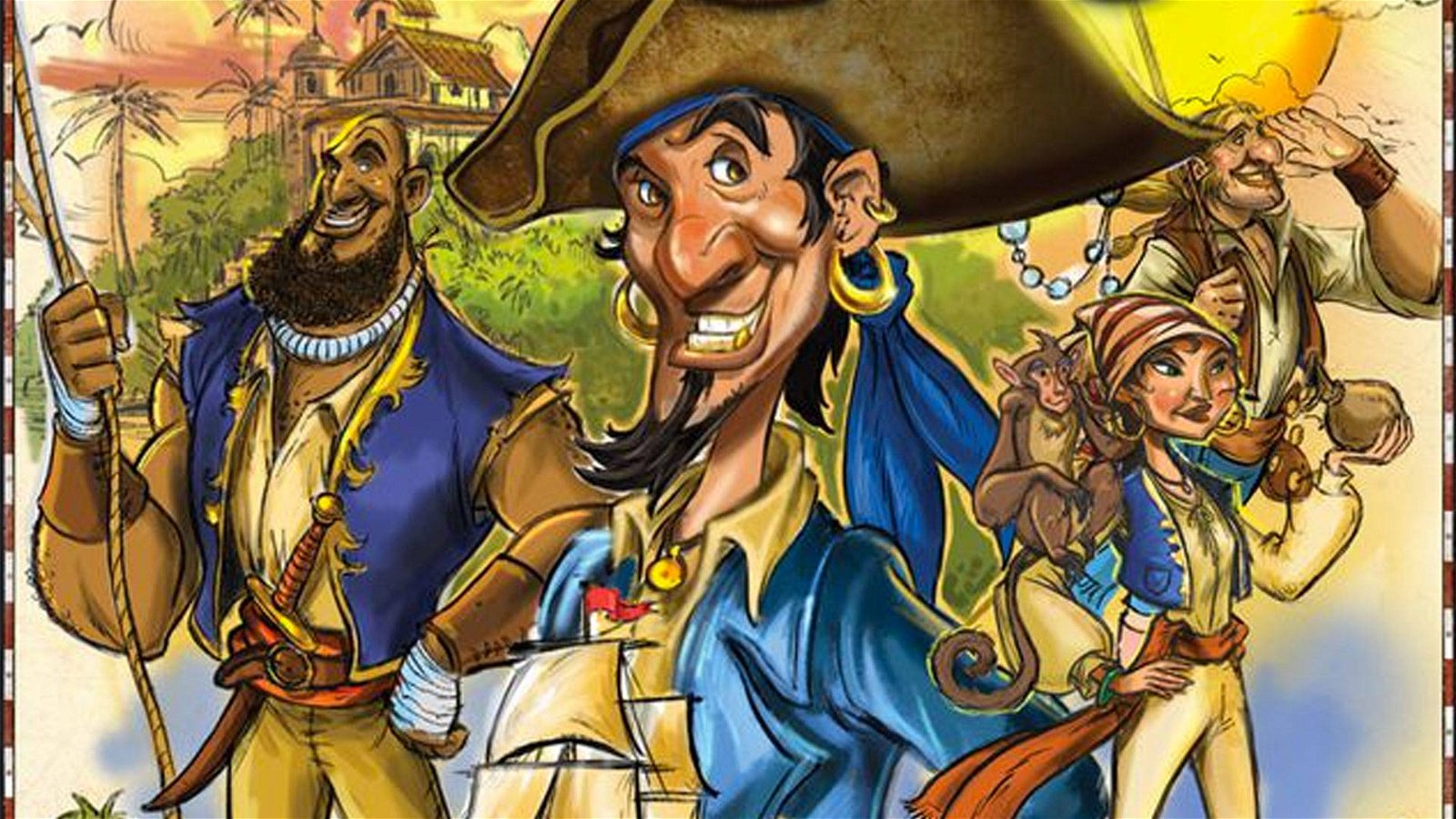 Immagine di Extraordinary Adventures: Pirates un deck building game per diventare Re dei Pirati