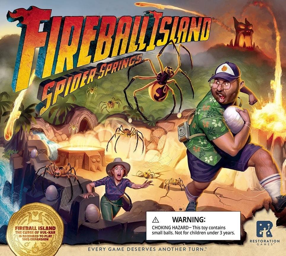 Immagine di L'espansione Spider Springs per Fireball Island arriverà questo autunno