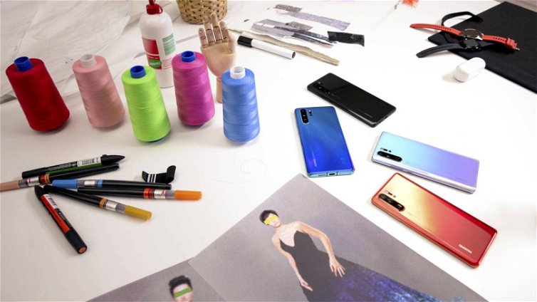 Immagine di Huawei: nasce Fashion Flair, la prima collezione moda nata con l'aiuto dell'intelligenza artificiale