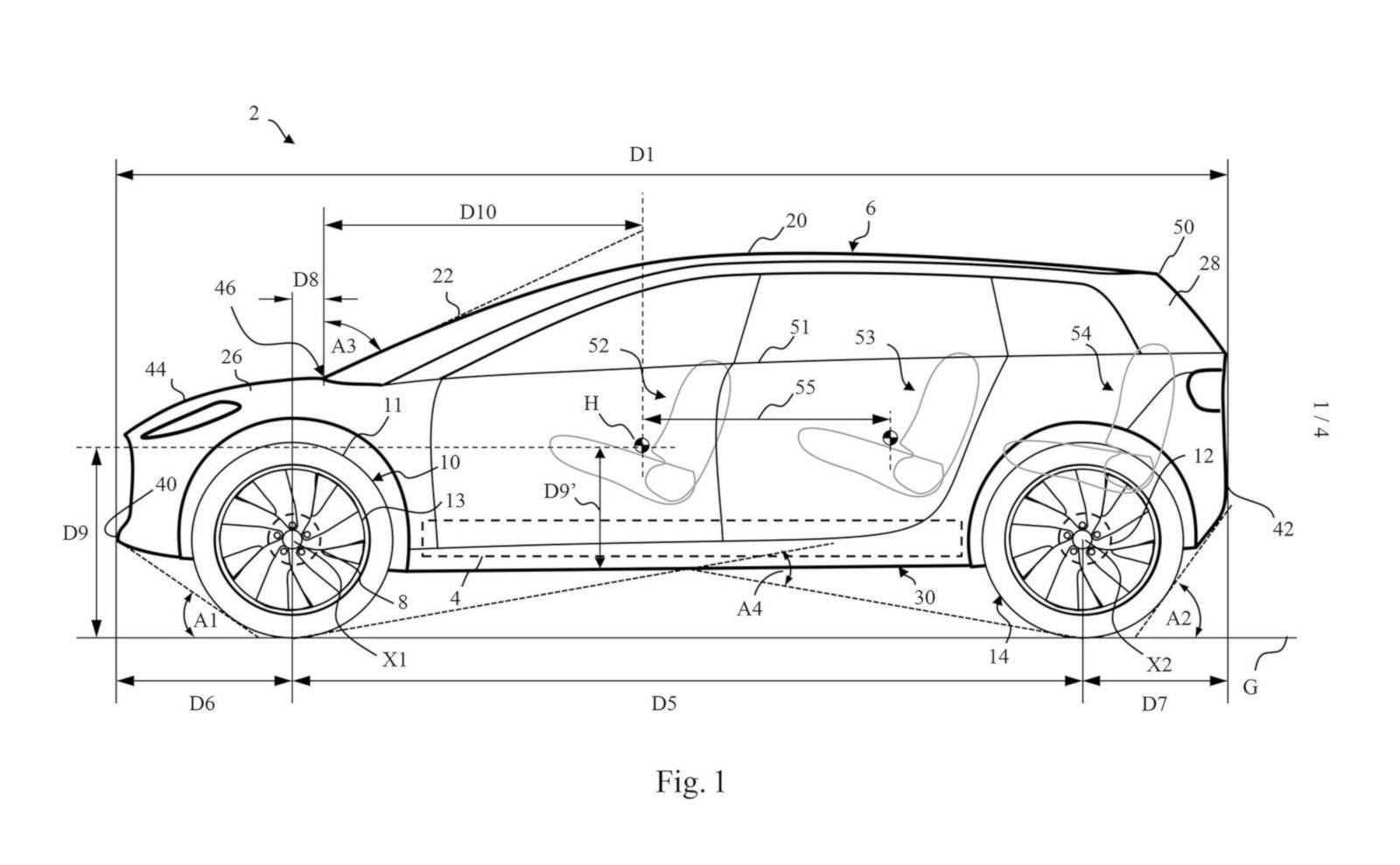 Immagine di Auto Dyson: brevetti per la sua prima auto EV