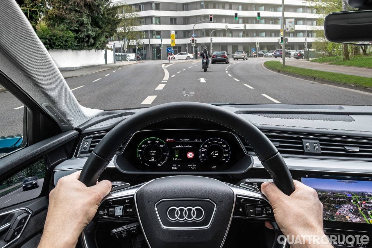 Immagine di Audi: nuova tecnologia per l'onda verde