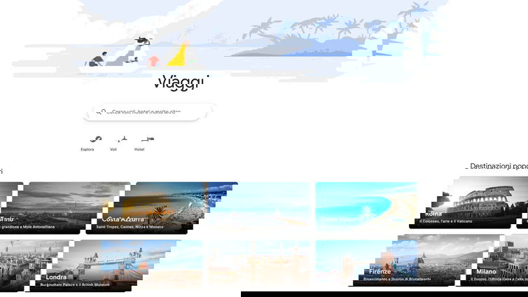 Immagine di Google Viaggi: itinerari, descrizioni, hotel, aerei (tutto!)