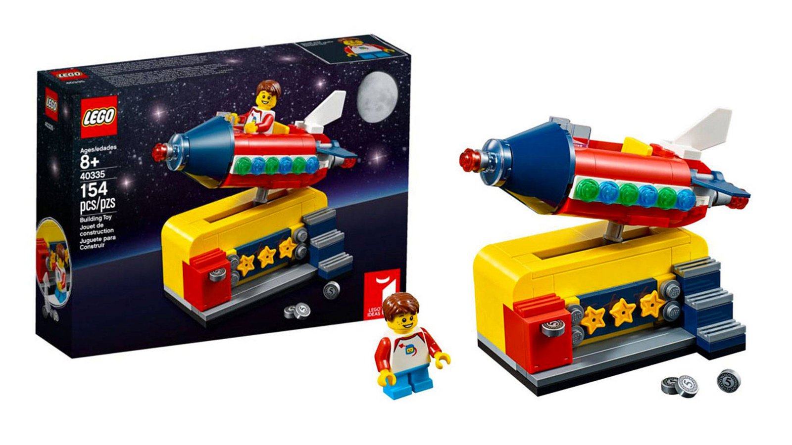 Immagine di Lego Ideas: annunciato il modello Space Rocket Ride