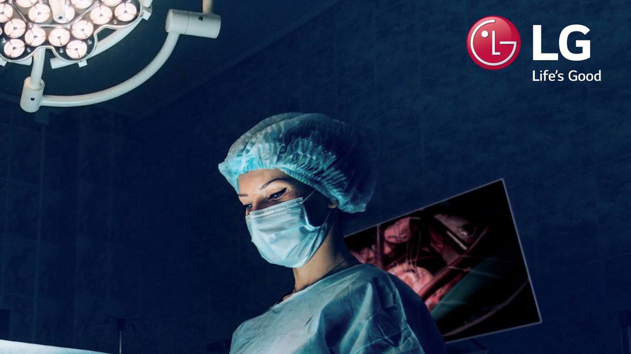 Immagine di LG Electronics Business Solutions: monitor speciali per ospedali e ambulatori