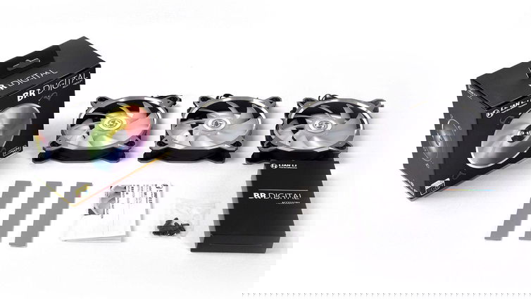 Immagine di Bora Digital, un nuovo kit di ventole ARGB da Lian Li