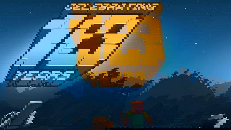 Immagine di Minecraft festeggia 10 anni, in regalo una nuova mappa